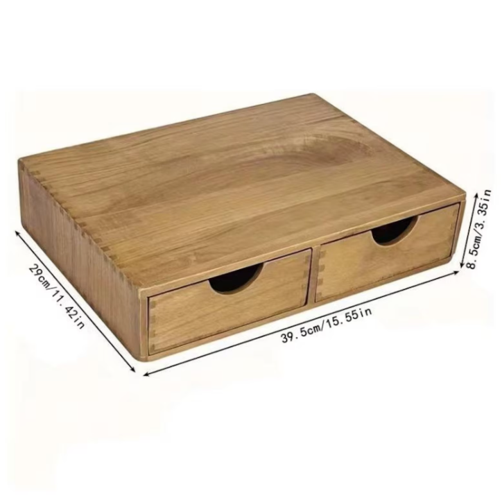 Tiroir de Rangement en Bois pour Capsules de Café