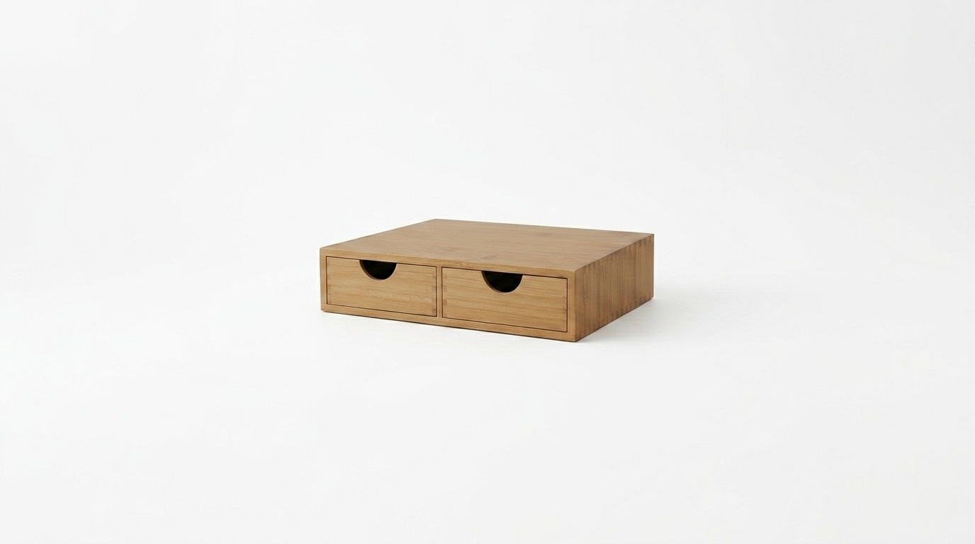 Tiroir de Rangement en Bois pour Capsules de Café