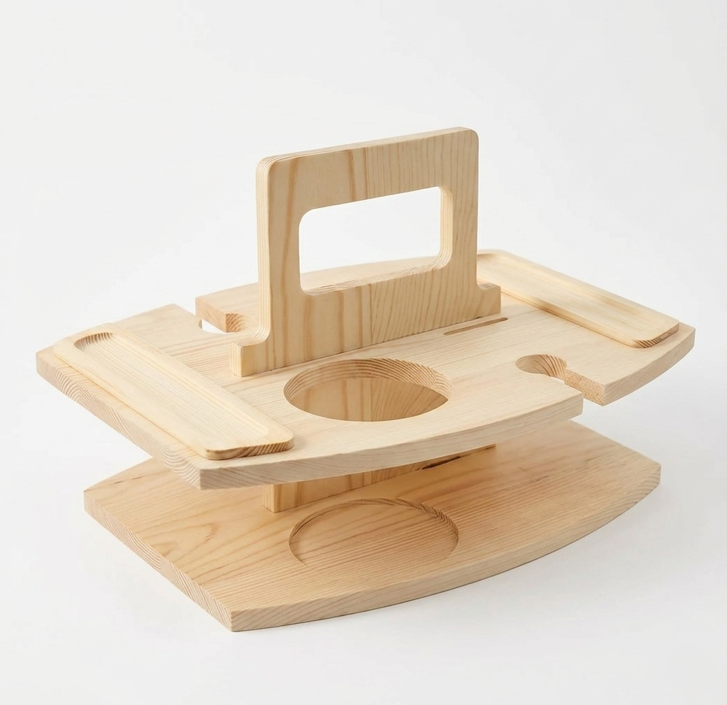 Table de Pique-Nique Portable en Bois